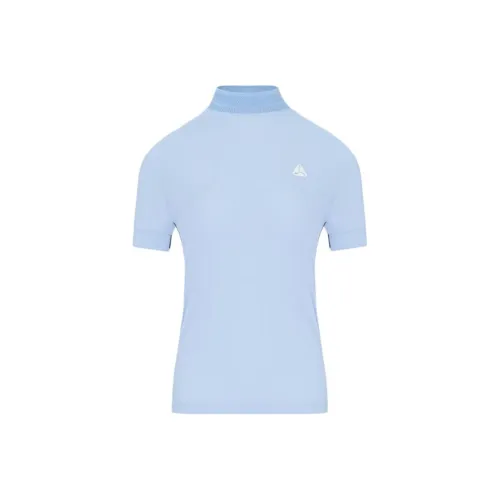 LI NING 1990 GOLF серия Рубашка Женская Цветочный Бирюзовый