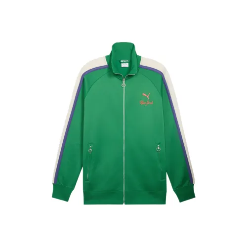 PUMA T7bright Lights NYC Flagship Куртка Мужская Зеленая