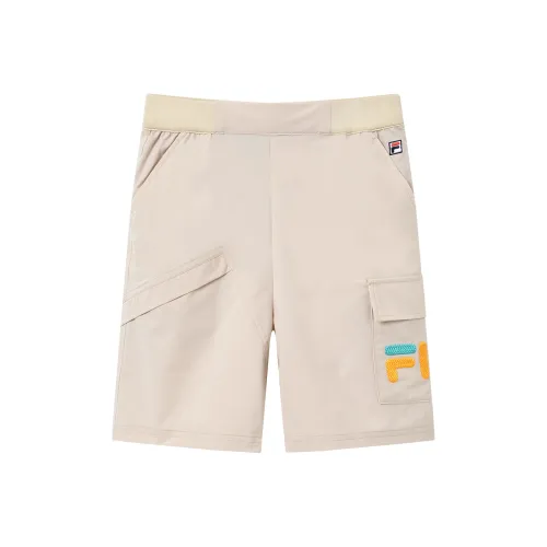FILA KIDS Classic Lifestyle Шорты Детские Strontium Хаки
