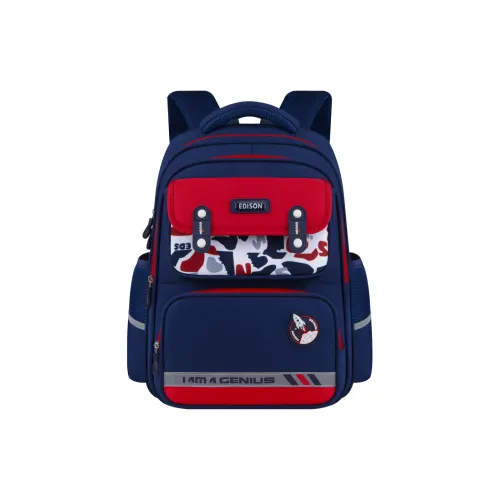EDISON Oxford Student Bag Standard Baby Синий Зеленый Синий Красный Синий Желтый Синий Розовый Синий Фиолетовый