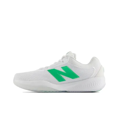 New Balance Pure Cell Tennis 996 V6 Устойчивые к истиранию Низкие Кроссовки для тенниса Мужские Белые