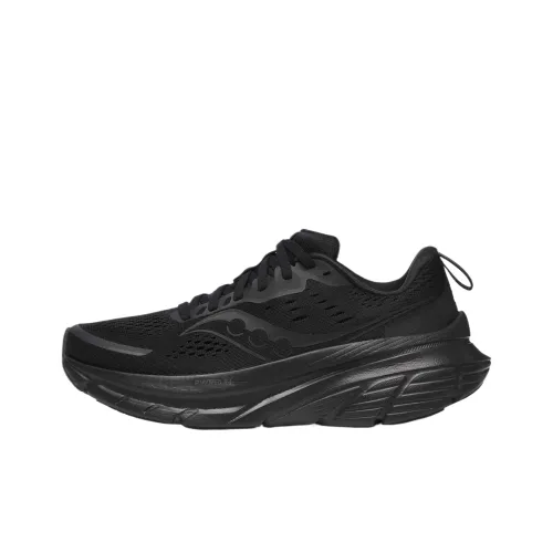 Saucony Guide 18 Low Топ Беговые кроссовки Женские Черный