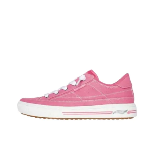 Skechers Arch Fit Arcade Arcata Low Скейтборд Кроссовки Женские Розовые