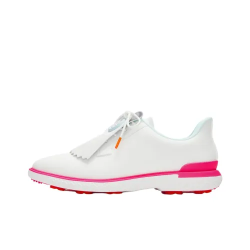 GFORE Slip Resistant Abrasion Resistant Водонепроницаемый Низкий Топ Обувь для гольфа Женская Белая