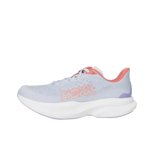 HOKA ONE ONE MACH 6 Беговые кроссовки Низкий топ Синий Женские
