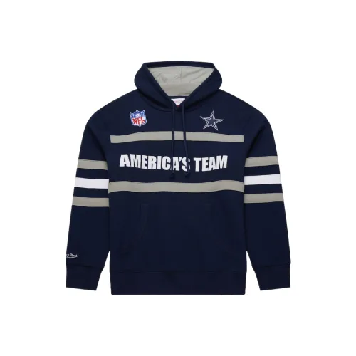 MITCHELL NESS Толстовка Мужская Морской Синий