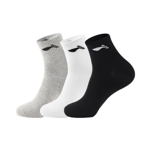 Лайнер Носки до щиколотки Унисекс 3 упаковки Белый