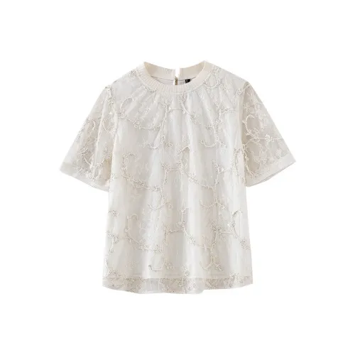 OUNIXUE Лето Шифон Рубашка Женская