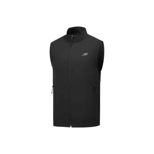 Skechers Tank Top Мужской Угольный Черный 0018