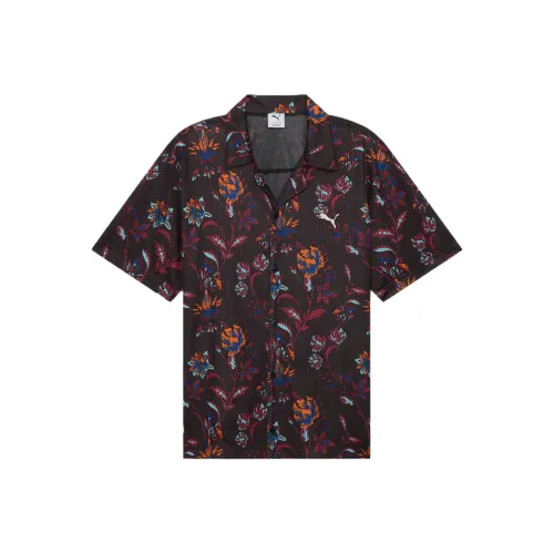 PUMA FloralDRYCELL Рубашка Мужская Смешанный Цвет