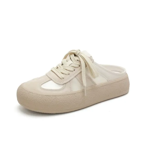 JOSINY Резиновая подошва тихий противоотражающий устойчивый к истиранию противоскользящий домашние тапочки женские абрикос