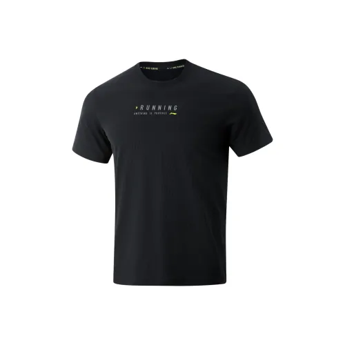 LINING RUNNING Collection Мужская Черная Футболка