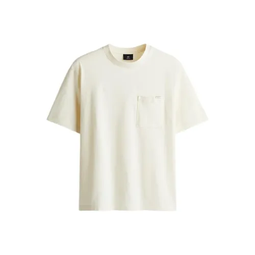 H&M Белые Мужские T-рубашки