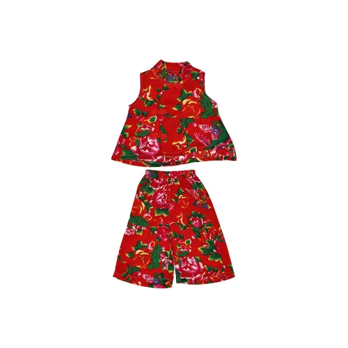 La Cergo Повседневная спортивная одежда 2 предмета комплект красный для детей 3-7 лет