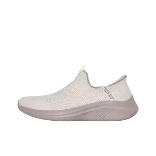 Skechers Ultra Flex 3,0 Casual Low Top Ecru Men's