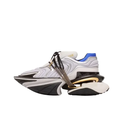 BALMAIN Unicorn Wave Low Top Толстая подошва Кроссовки Мужские Серые