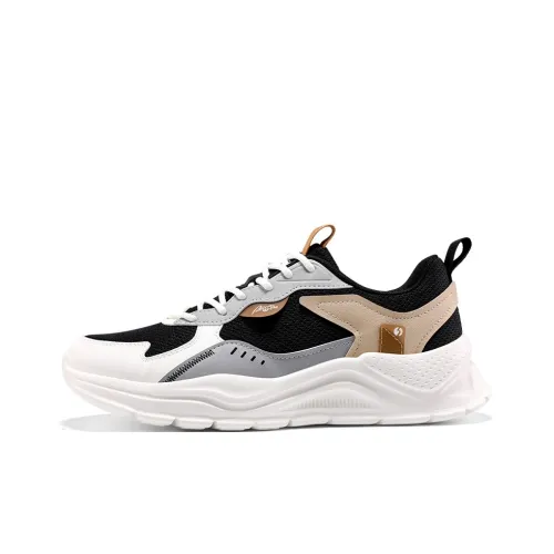 361° Slip Resistant And Breathable Low Top Casual Men's Black