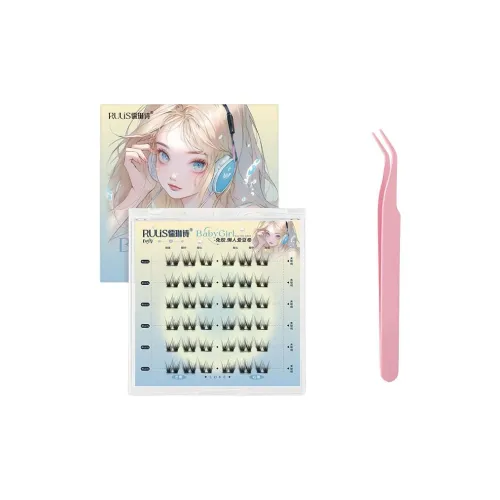 RULINSHI Без клея Требуется Искусственные ресницы Укрепляющий глаз Конец Увеличение длины Стиль