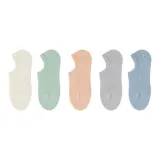 Носки-невидимки [Женские, смешанный цвет, 5 пар, охлаждающие, все лето - 043]