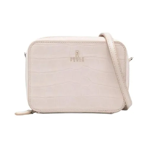 Furla Телячья кожа Сумка через плечо Мини Женская Бежевая