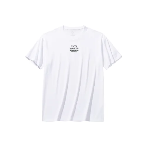 ANTA Life Collection T-Shirt Мужская Снежно-Белая
