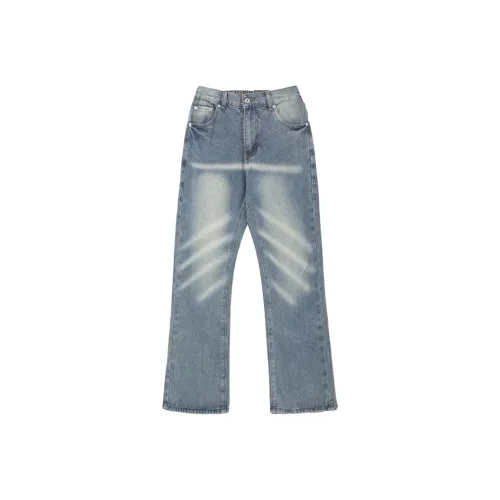 HKRXEC Ностальгический синий Мужские Джинсы