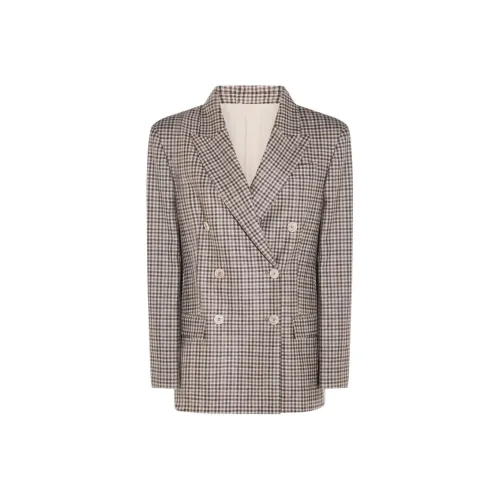 BRUNELLO CUCINELLI Бизнес-костюм женский коричневый