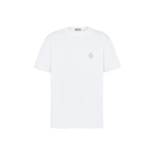 DIOR Белая Мужская T-Рубашка