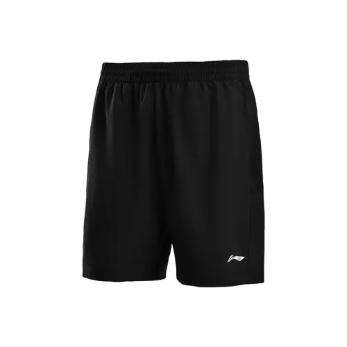 LINING Badminton series Черные Унисекс Повседневные шорты