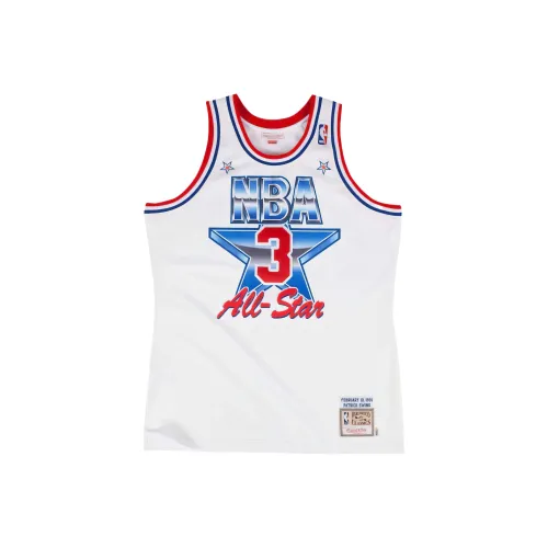 MITCHELL NESS x NBA Баскетбольная Джерси Мужская Белая