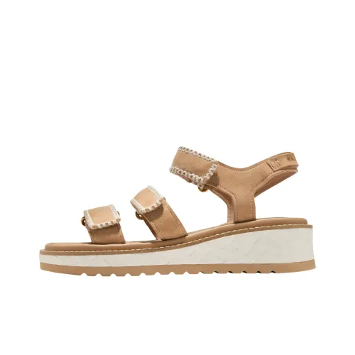 COLE HAAN Пляжные сандалии Женские Бежевые