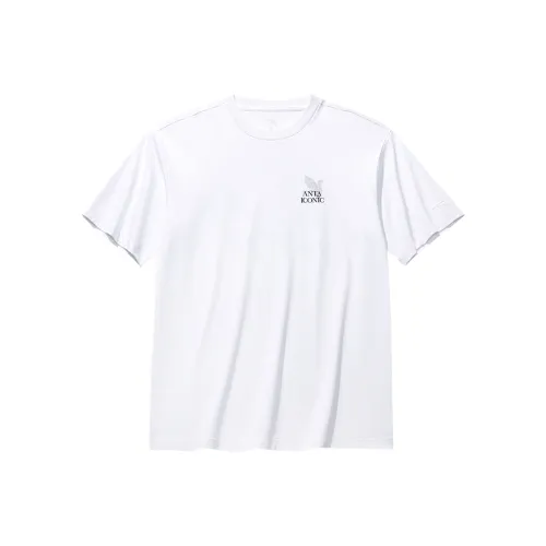 ANTA Life Collection T-Shirt Мужская Снежно-Белая