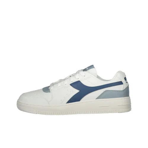 DIADORA JUMPER Slip-resistant Abrasion-resistant Low-top Skateboard Shoes Men's White DIADORA JUMPER Противоскользящие устойчивые к истиранию низкие топовые скейтбордические кроссовки мужские белые