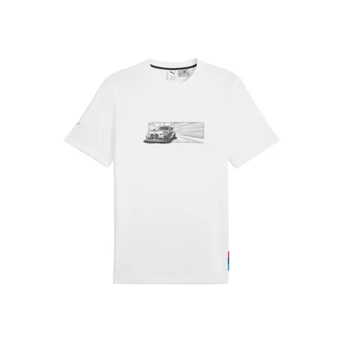 PUMA BMW M Motorsport NEO Catgraphic T Рубашка Мужская Белая