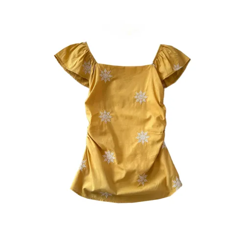 COHX Желтые Женские Футболки