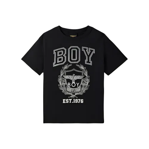 BOY LONDON Черная унисекс футболка
