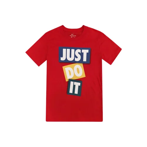 NIKE Красный Kids Т-рубашки