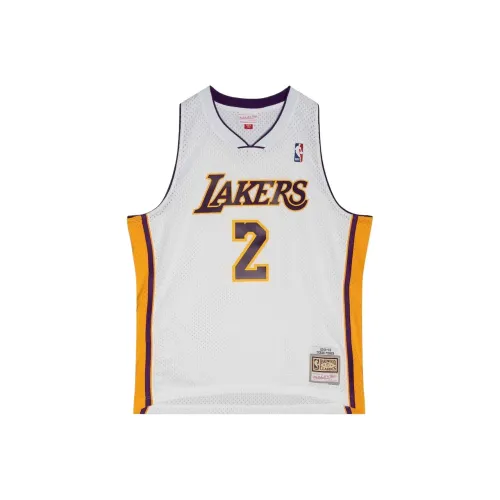 MITCHELL NESS Баскетбольная Джерси Игровая Версия Мужская Белая