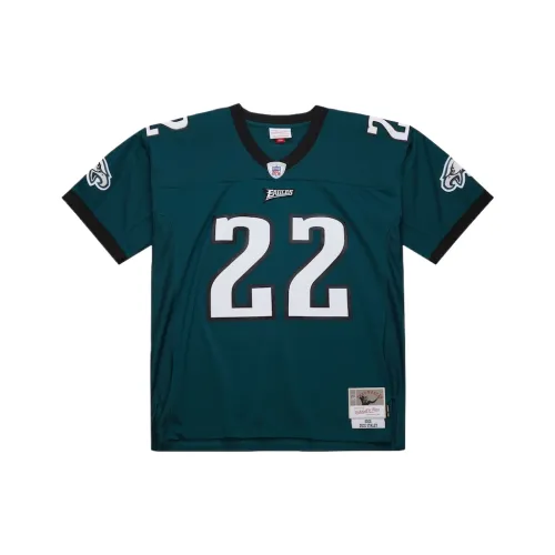 MITCHELL NESS Регби Джерси Мужской Зеленый