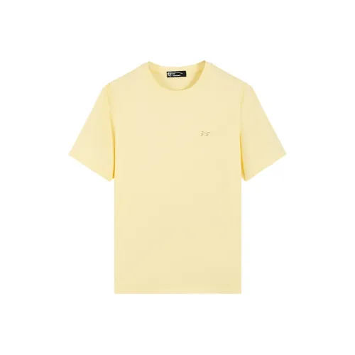 ANDREW MACKENZIE Желтые Мужские T-рубашки