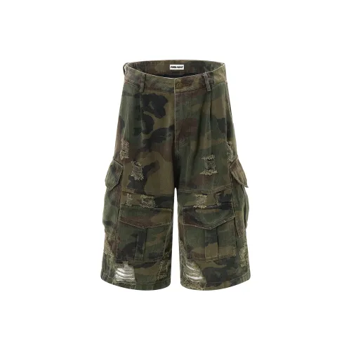 Pirkadat Камуфляж Унисекс Шорты Карго