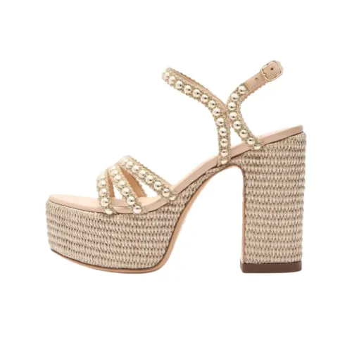 Casadei Isa Studsway One Ремень Сандалии 12 см Женские Бежевые