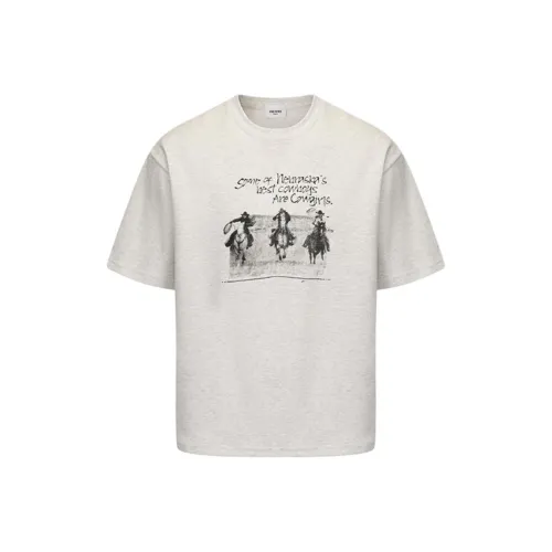 ENDRITES Светло-серый Унисекс Футболка