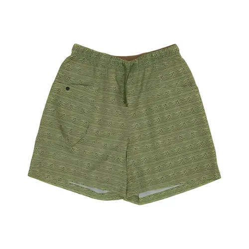 ANGAORUO Спортивные шорты женские хаки зеленый