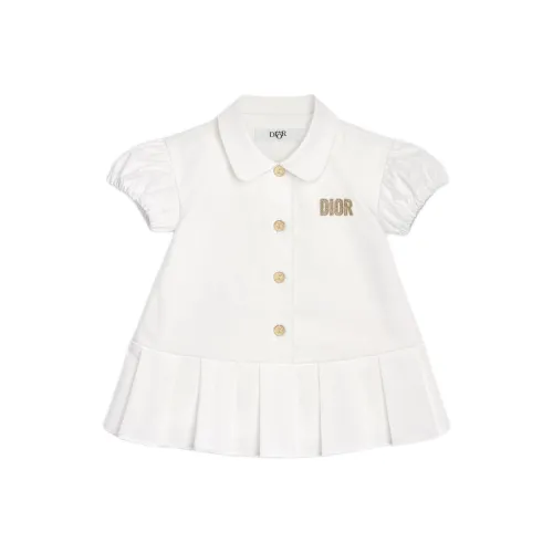 DIOR Белые Детские Платья