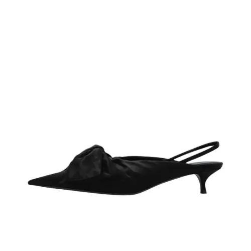 Balenciaga Knife Узкий каблук Высокие каблуки 5 см Женские Черный