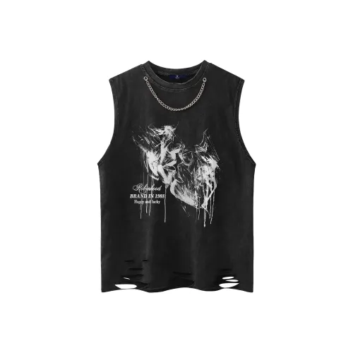 ROBINHOOD Промытый черный Унисекс Футболки