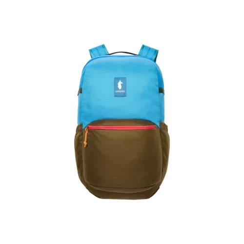 Cotopaxi Переработанный полиэстер Oxford рюкзак унисекс синий и коричневый
