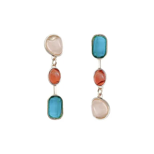 SENDME Стекло Кошачий глаз Серьги Женские