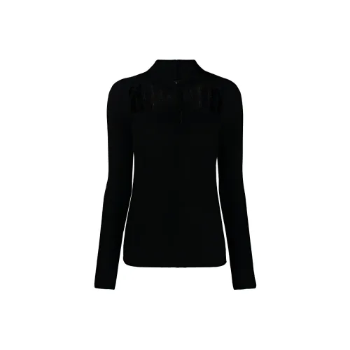 VERSACE FW22 Slim Fit Sweater Women's Black